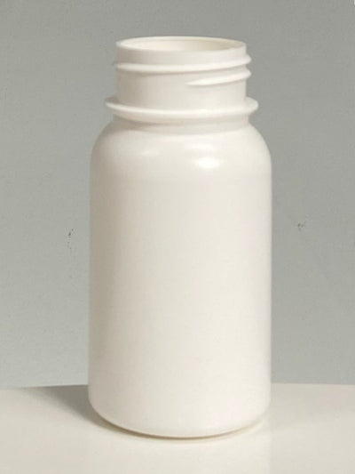 125ml Tablet Container 38mm HDPE Bottle - (Pack of 100 units)