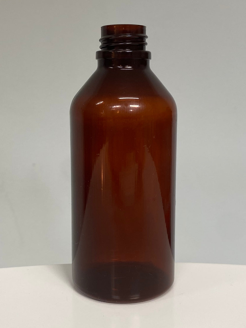 200ml Medical Round Screw Top PVC Bottle - (Pack of 100 units)