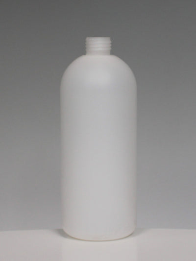 500ml Boston Squat 24/410 HDPE Bottle - (Pack of 100 units)