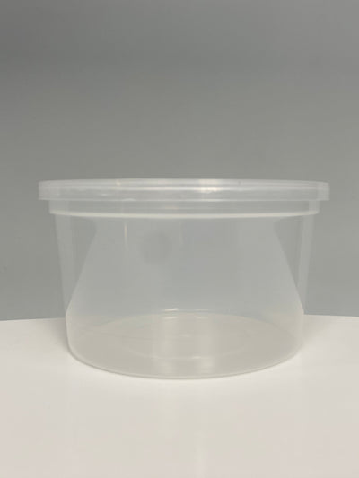 500ml Snap Tub & Lid - (Box of 100 units)
