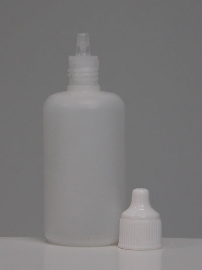 50ml Eye Dropper with Lid Front Plastic Bottles