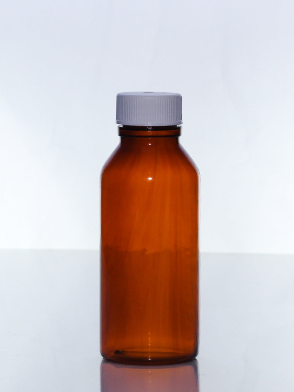 50ml Medical Round Screw Top PVC Bottle - (Pack of 100 units)