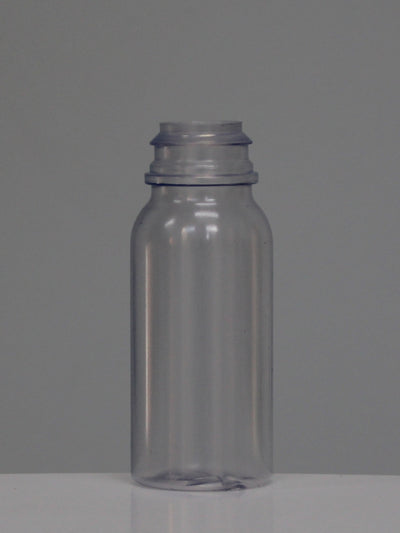 50ml Medical Round Tear Open PVC Bottle - (Pack of 100 units)
