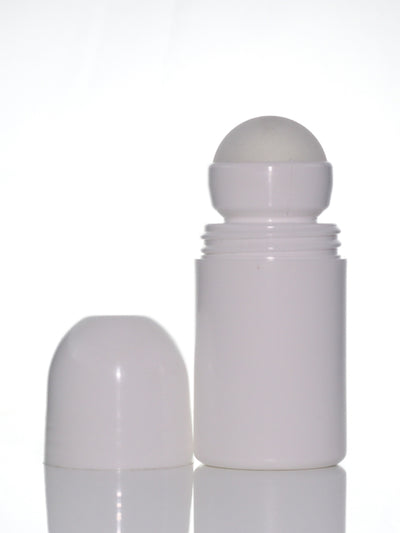 50ml Roll On Deodorant Bottle with Ball & Dome Lid - (Box of 100 units)