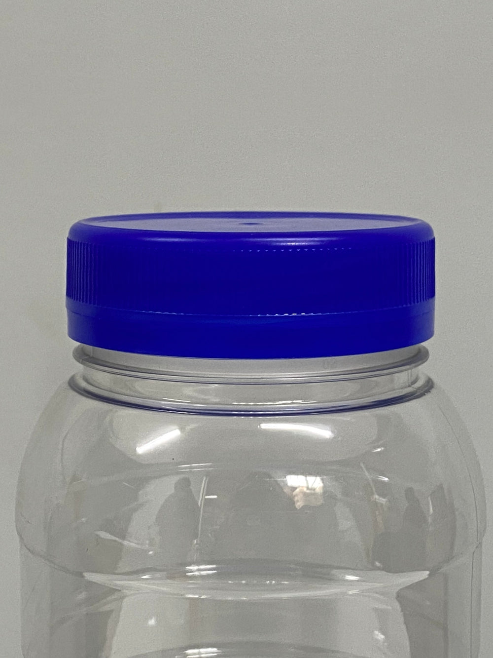 1Lt Round Ribbed PET Jar - (Pack of 50 units)