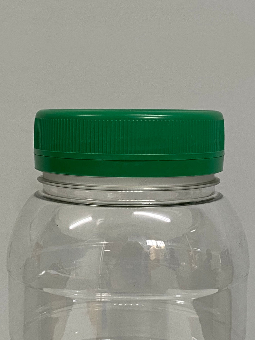 1Lt Round Ribbed PET Jar - (Pack of 50 units)