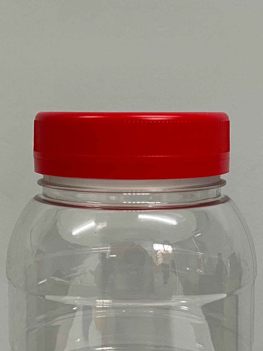 1Lt Round Ribbed PET Jar - (Pack of 50 units)
