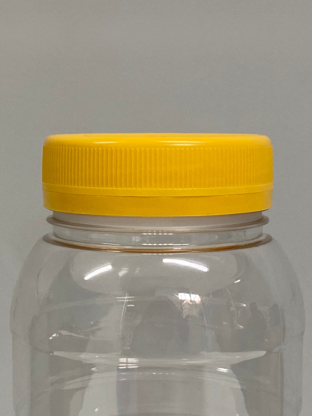 1Lt Round Ribbed PET Jar - (Pack of 50 units)