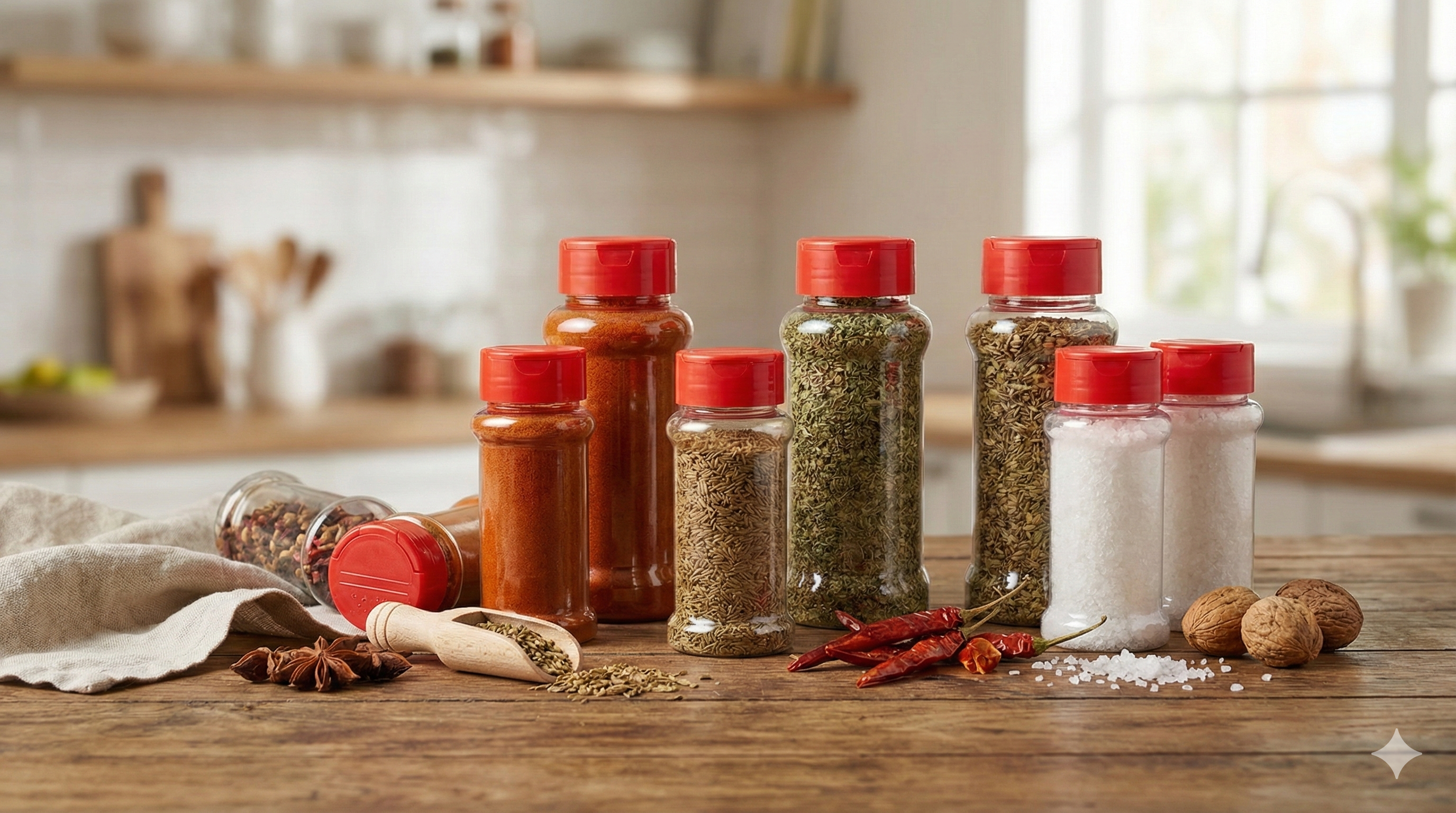 Spice Shaker Bottles: Small Packaging, Big Responsibility