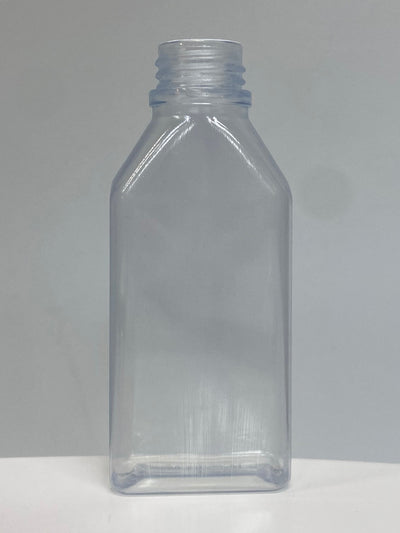 100ml Medical Rectangle Screw Top PVC Bottle - (Pack of 100 units)