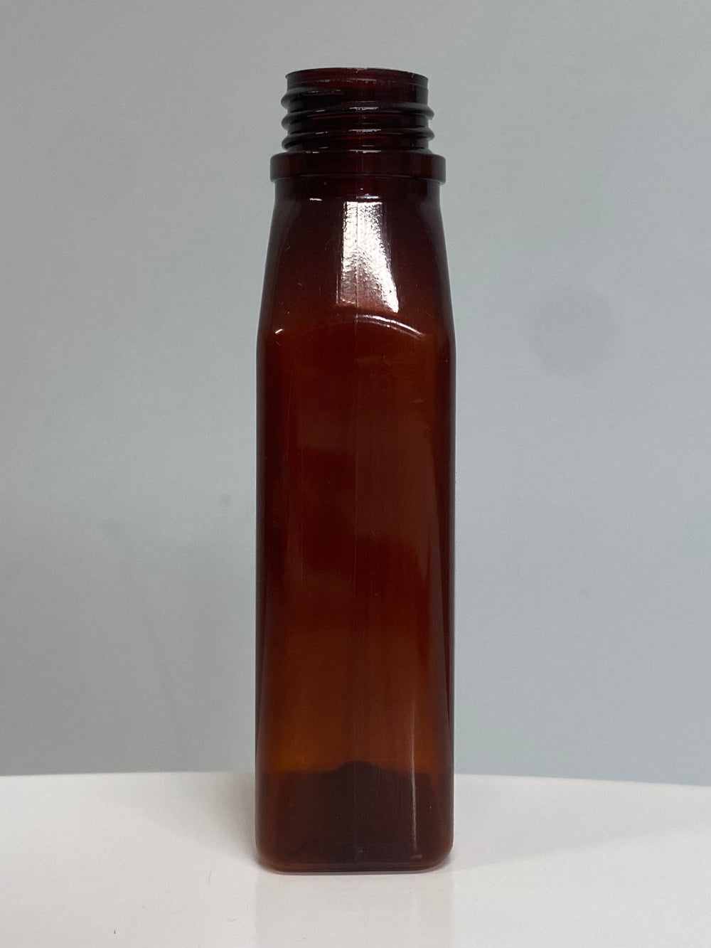 100ml Medical Rectangle Screw Top PVC Bottle - (Pack of 100 units)