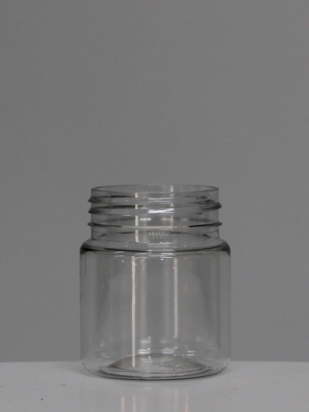 100ml Smooth 52mm PET Jar - (Box of 100 units)