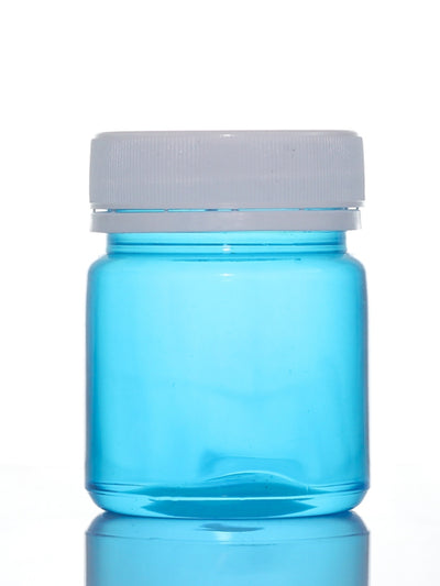 100ml Smooth 52mm PET Jar - (Box of 100 units)