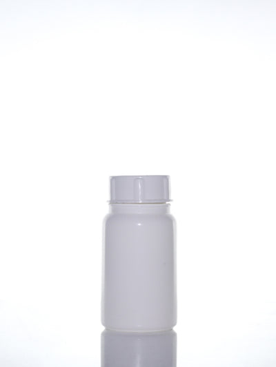125ml Tablet Container 38mm HDPE Bottle - (Pack of 100 units)
