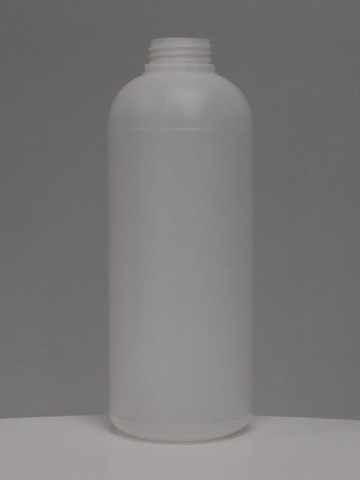 1Lt Boston Round 38mm HDPE Bottle - (Pack of 50 units)