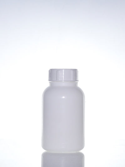 250ml Tablet Container 38mm HDPE Bottle - (Pack of 100 units)