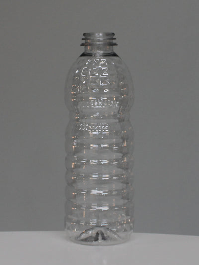 375ml Diamond Ribbed Oil PET Bottle - (Pack of 100 units)