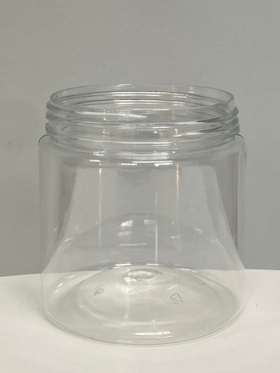 450ml Crystal PET Jar - (Pack of 100 units)