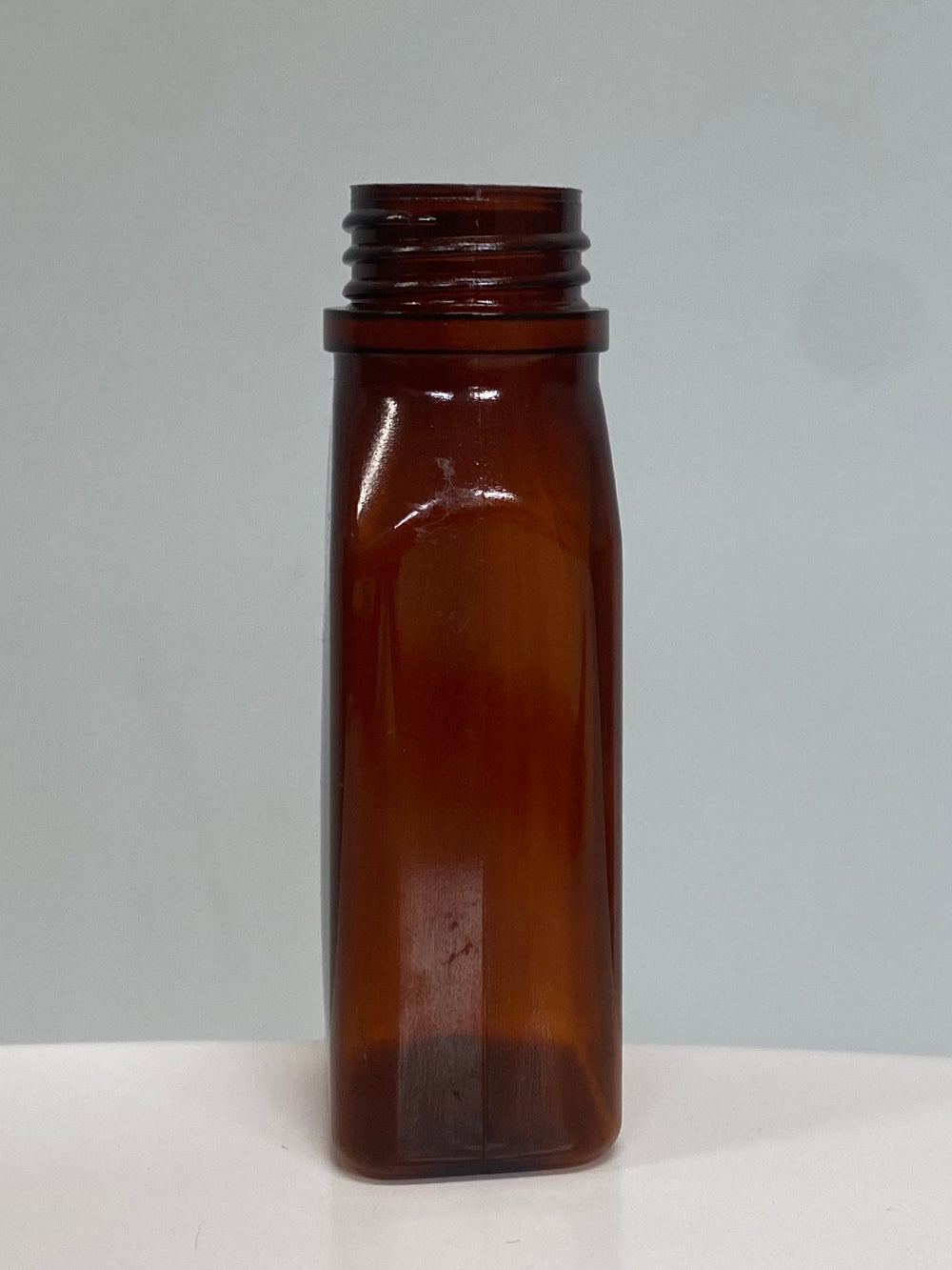 50ml Medical Rectangle Screw Top PVC Bottle - (Pack of 100 units)