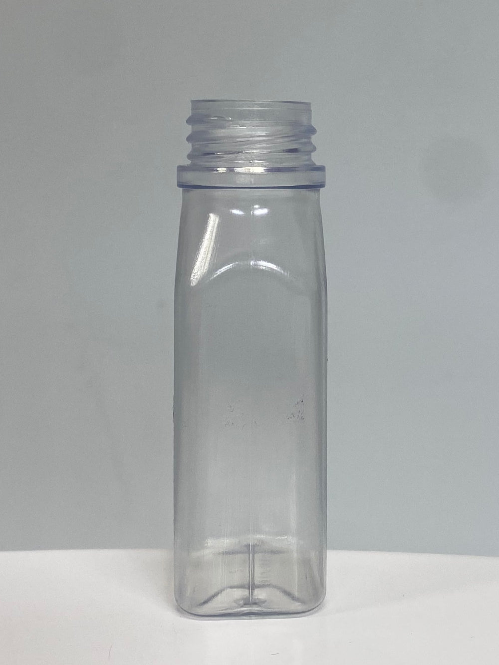 50ml Medical Rectangle Screw Top PVC Bottle - (Pack of 100 units)