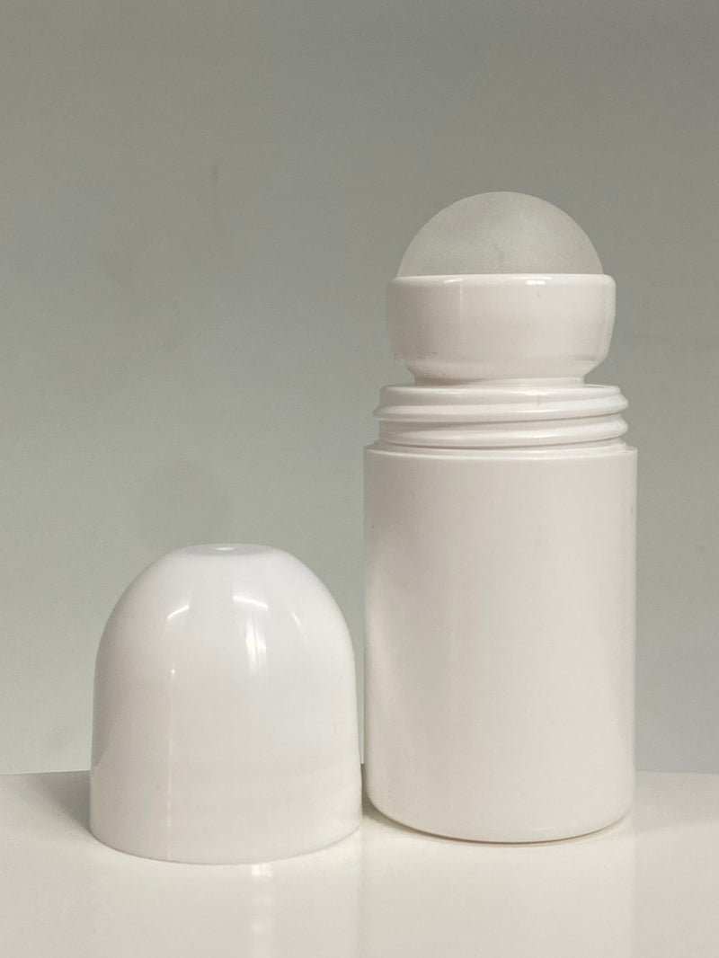 50ml Roll On Deodorant Bottle with Ball & Dome Lid - (Box of 100 units)