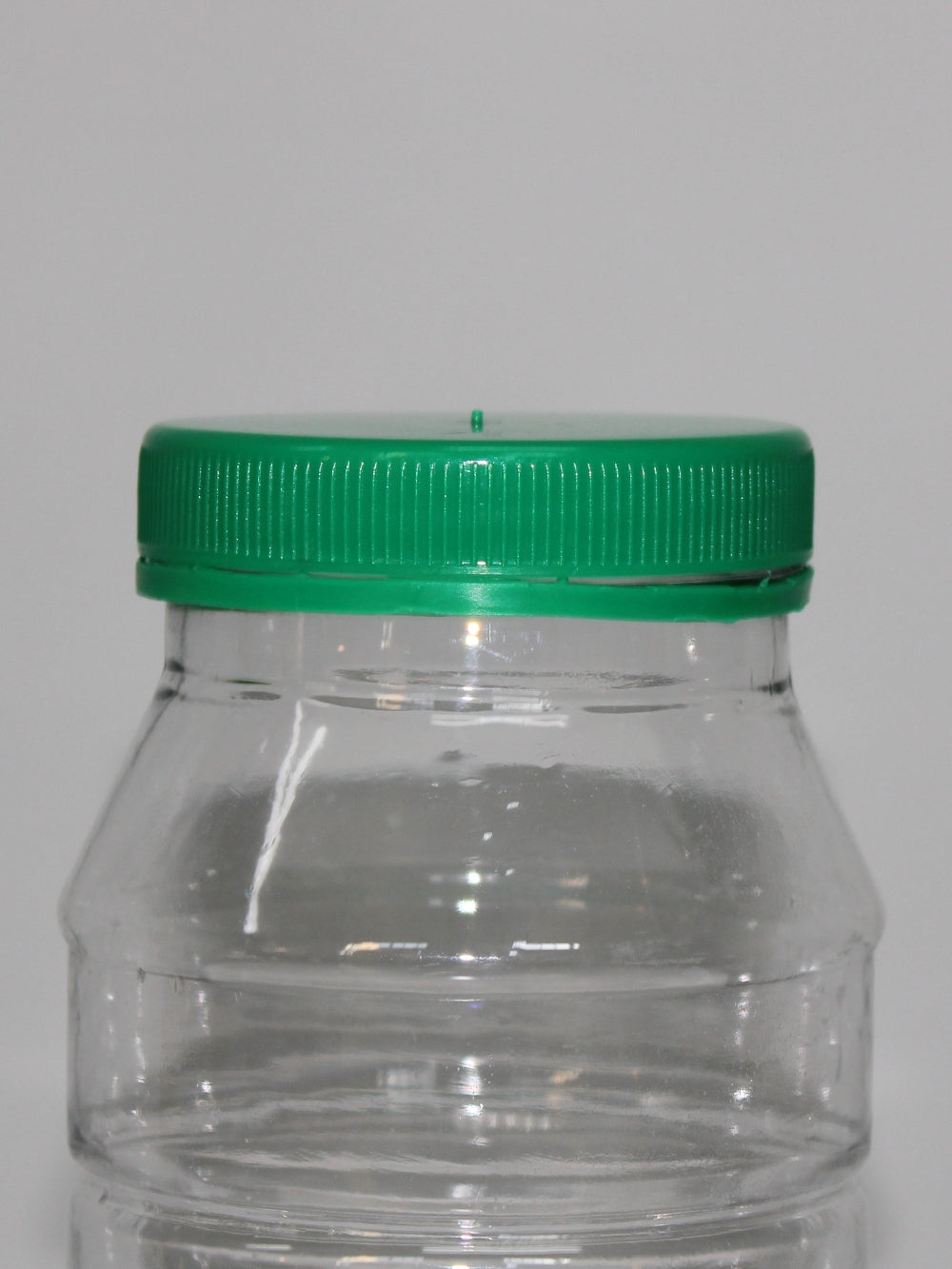 1Lt Round Ribbed PET Jar - (Box of 92 units) - Packnet SA