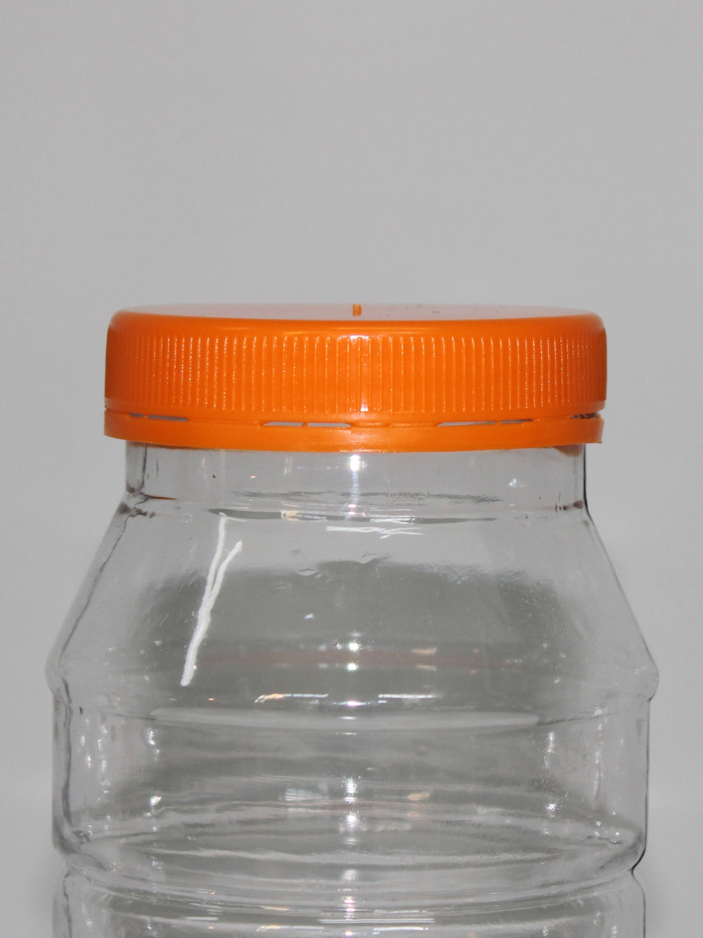 1Lt Round Ribbed PET Jar - (Box of 92 units) - Packnet SA
