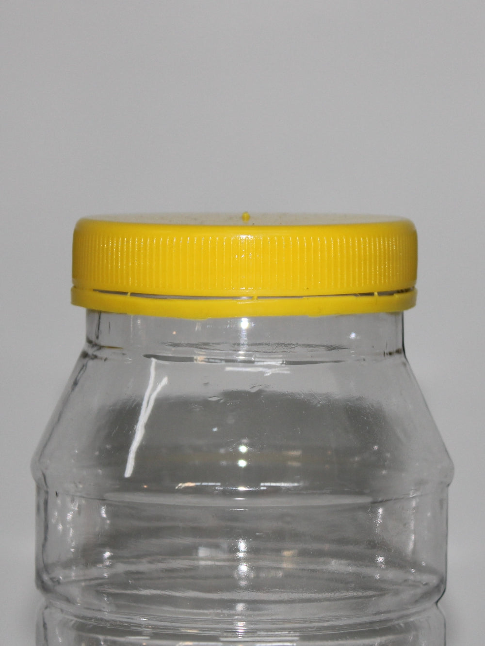 1Lt Round Ribbed PET Jar - (Box of 92 units) - Packnet SA