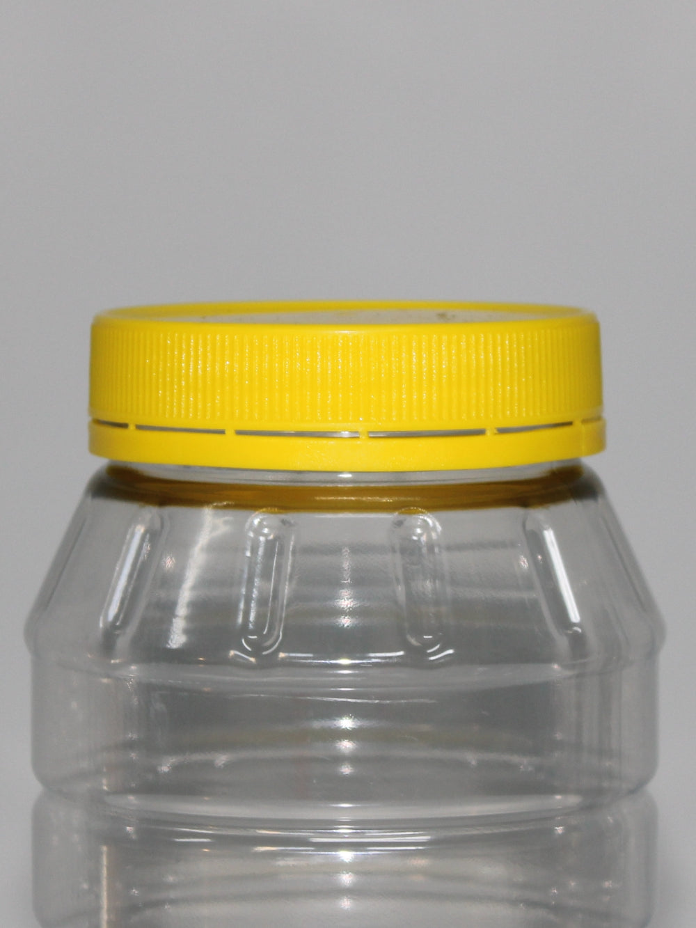 500ml Round Ribbed PET Jar - (Box of 160 units) - Packnet SA