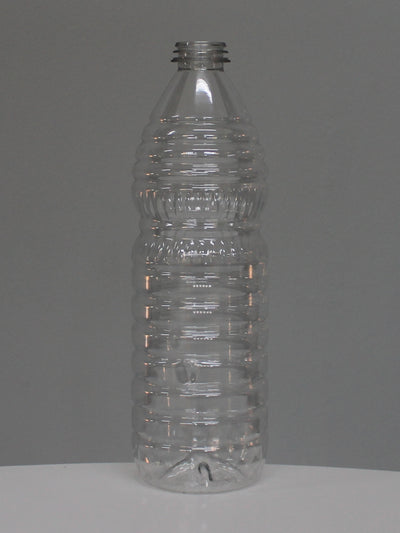 750ml Ribbed Oil PET Bottle - (Pack of 100 units)