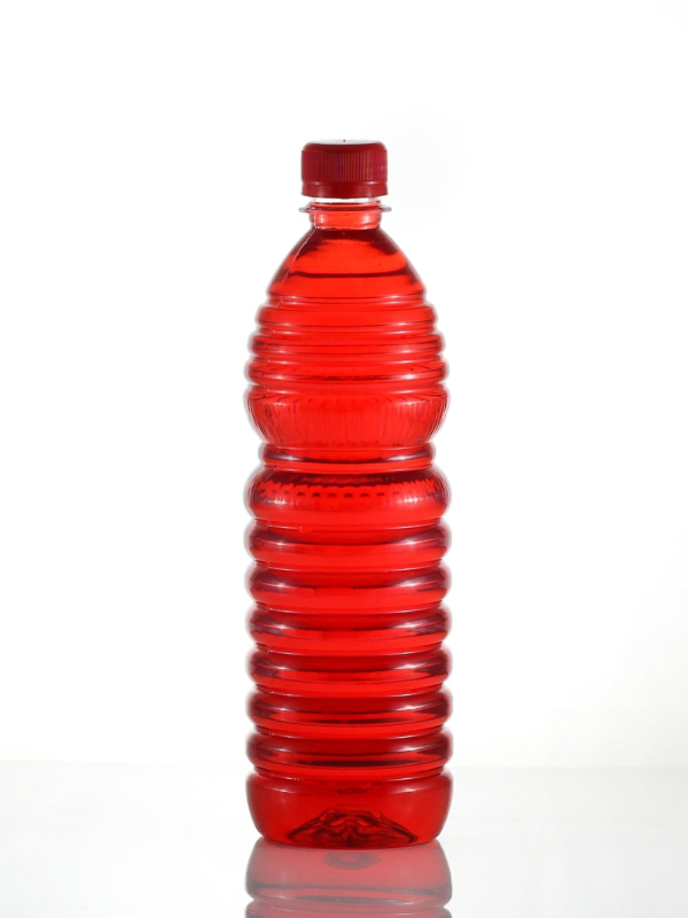 750ml Ribbed Solvent 38g PET Bottle - (Pack of 100 units)