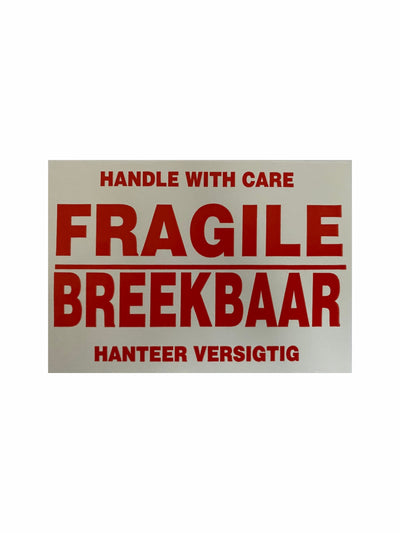 Generic Label – Handle with Care - (100 units)