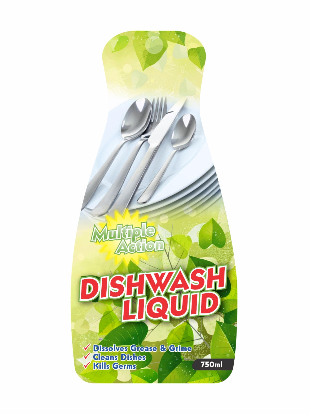 Generic Label – 750ml Dishwashing Liquid - (100 units) | Packnet