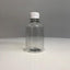 250ml PET Special Squat Bottle - Clear with 28mm PCO Cap - White (Pack of 100 units)