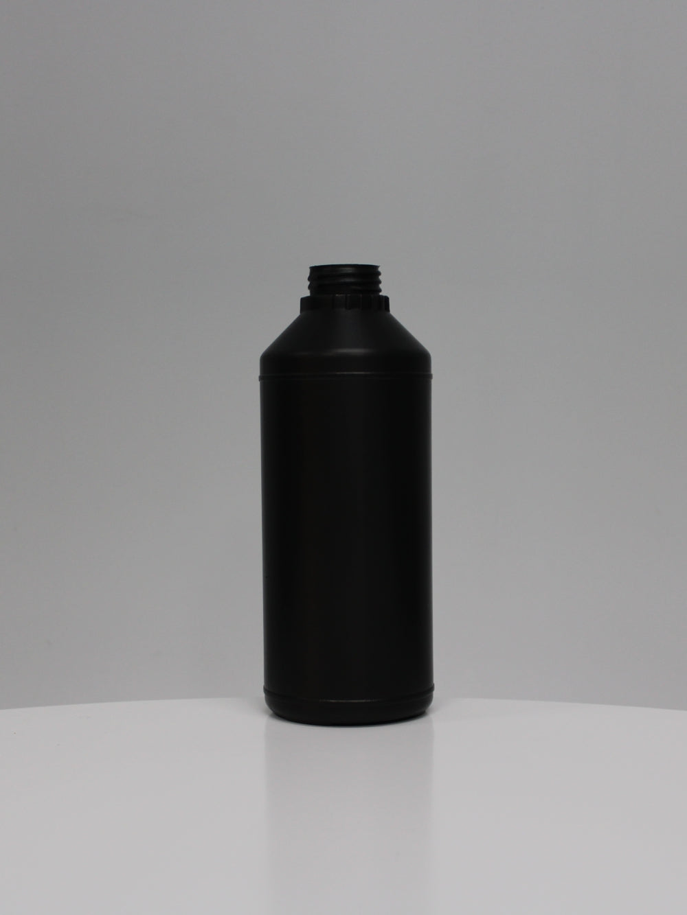 1Lt Conical Industrial 38mm HDPE Bottle - (Box of 100 units) - Packnet SA