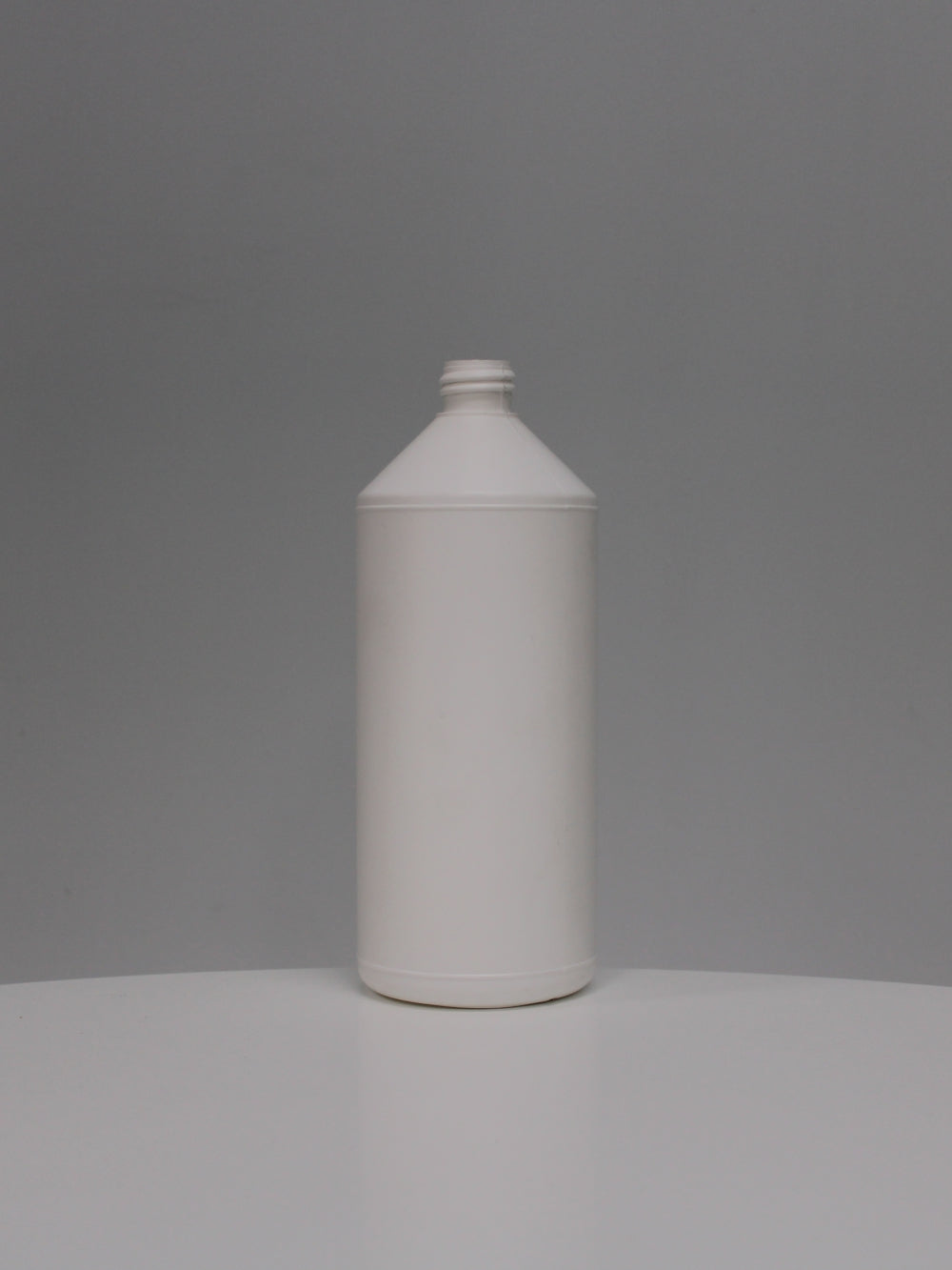1Lt Conical Thrifty 28mm HDPE Bottle - (Box of 100 units) - Packnet SA
