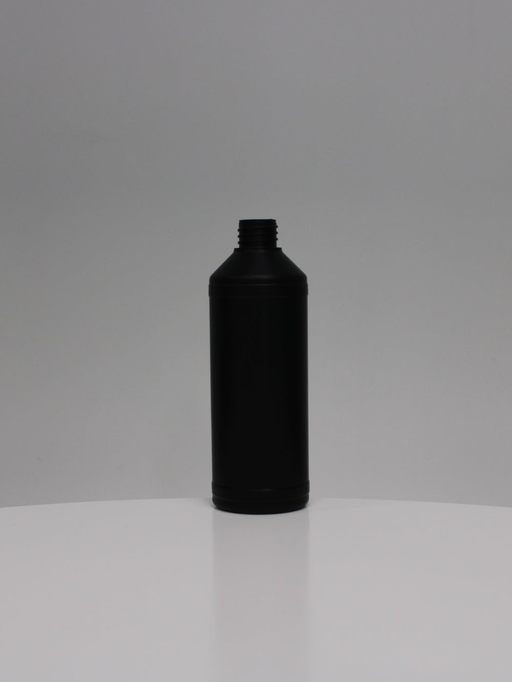 500ml Conical Industrial 28mm HDPE Bottle - (Box of 162 units) - Packnet SA