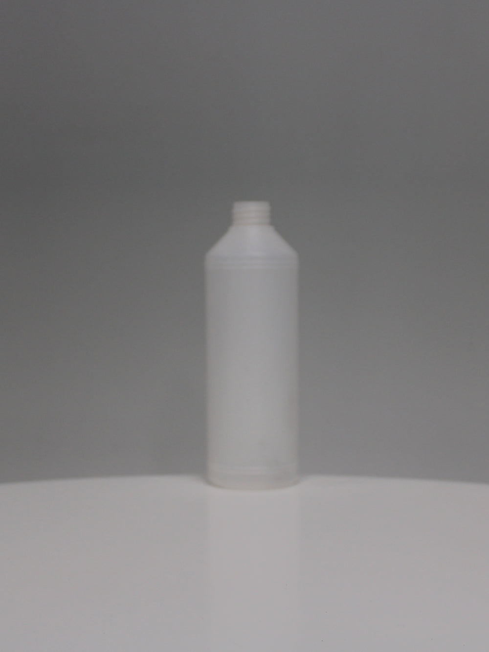 500ml Conical Industrial 28mm HDPE Bottle - (Box of 162 units) - Packnet SA